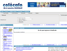 Tablet Screenshot of colocalo.com